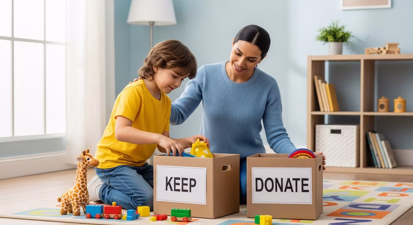 How to Declutter Kids Toys Without the Tears