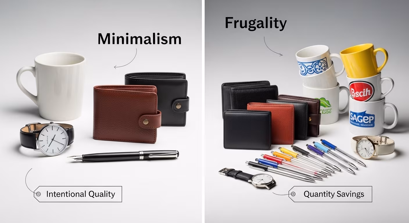 Minimalism vs Frugality: What's the Difference?