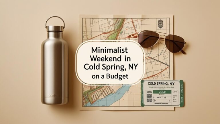 Minimalist Weekend in Cold Spring, NY on a Budget