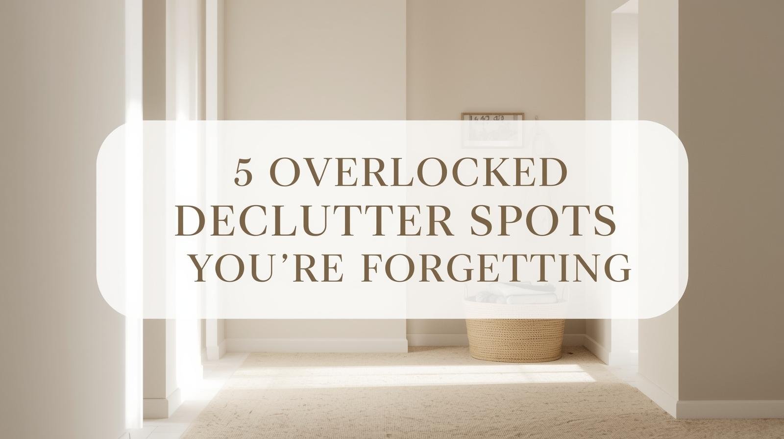 Cozy minimalist entryway with sunlight, showcasing clutter-free home style.