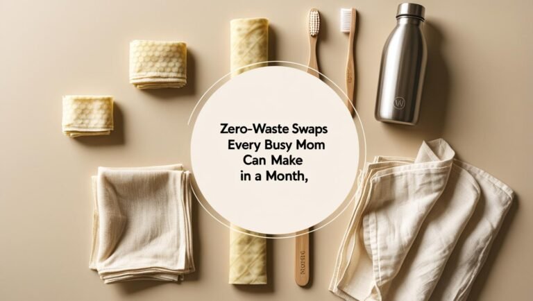 Zero-Waste Swaps Every Busy Mom Can Make in a Month